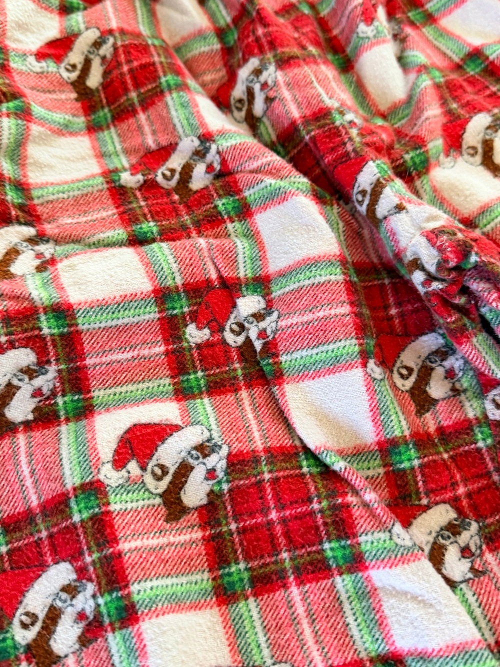 BUC-EES Christmas Plaid Fleece Pajama Pants Youth XL